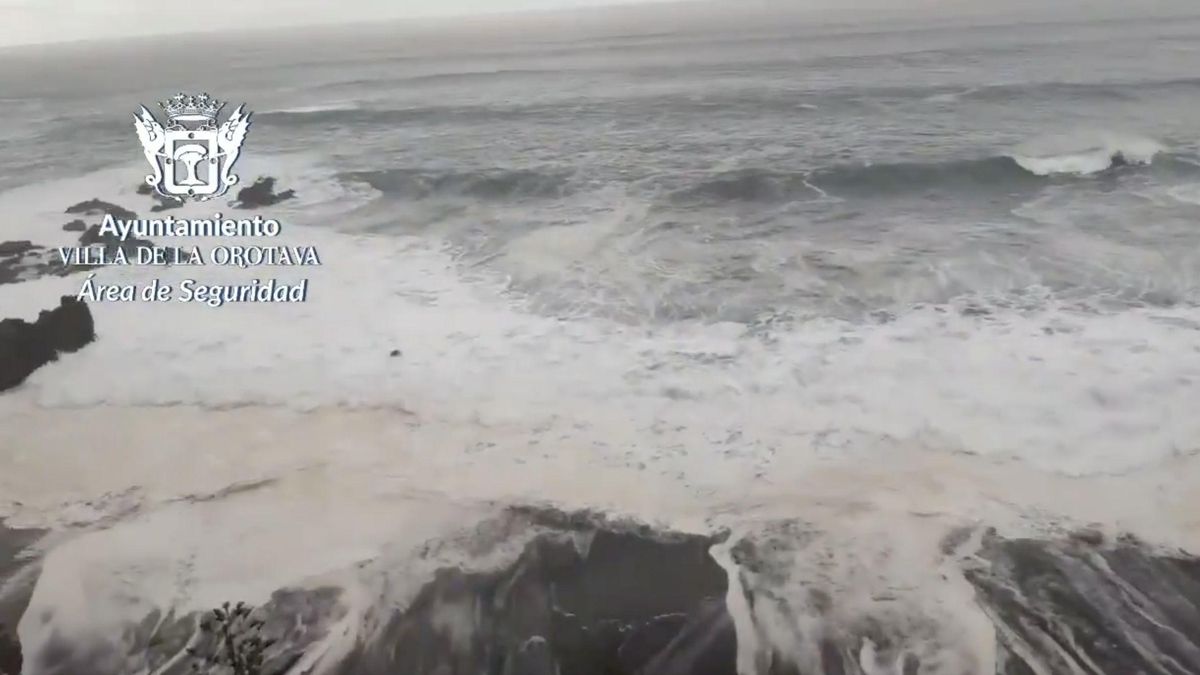 Fotograma extraído del vídeo publicado por el Ayuntamiento de La Orotava