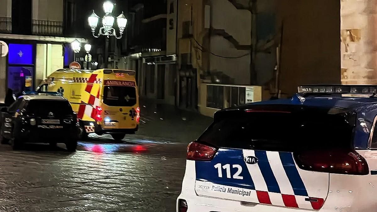Un herido 'rajado' en Zamora en una pelea producida de madrugada
