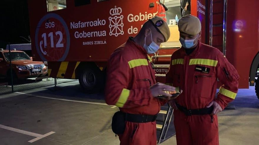 El gran fuego entre Gipuzkoa, Navarra y Francia ha quemado ya 1.600 hectáreas y está "estabilizado" pero no "controlado"