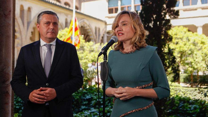 El PSOE aragonés denuncia que Aragón TV excluyó la reacción socialista al discurso de Azcón en el Día de Aragón