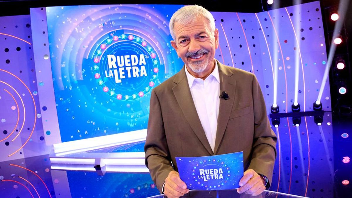 Carlos Sobera, al frente de 'Rueda la letra'
