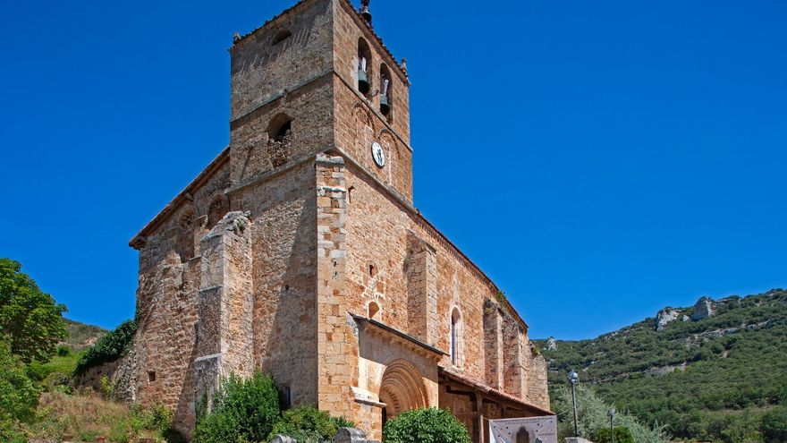 El conjunto histórico de Burgos que esconde una joya del Románico rodeada de naturaleza en el Cañón del Ebro