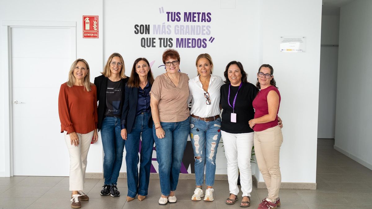 Visita al centro de atención a las violencias sexuales de La Palma.