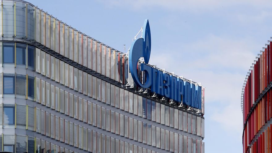 Sede de Gazprom en San Petersburgo, en una fotografía del pasado 29 de abril. EFE/EPA/ANATOLY MALTSEV