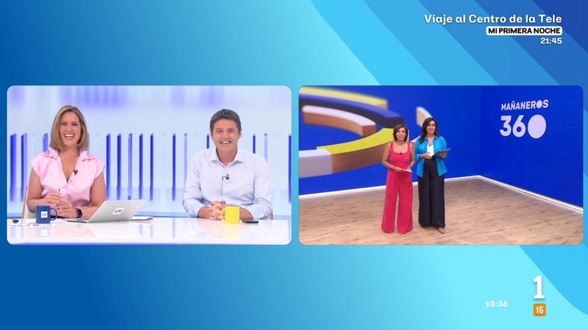 Cintora da paso a 'Mañaneros 360' antes de su debut