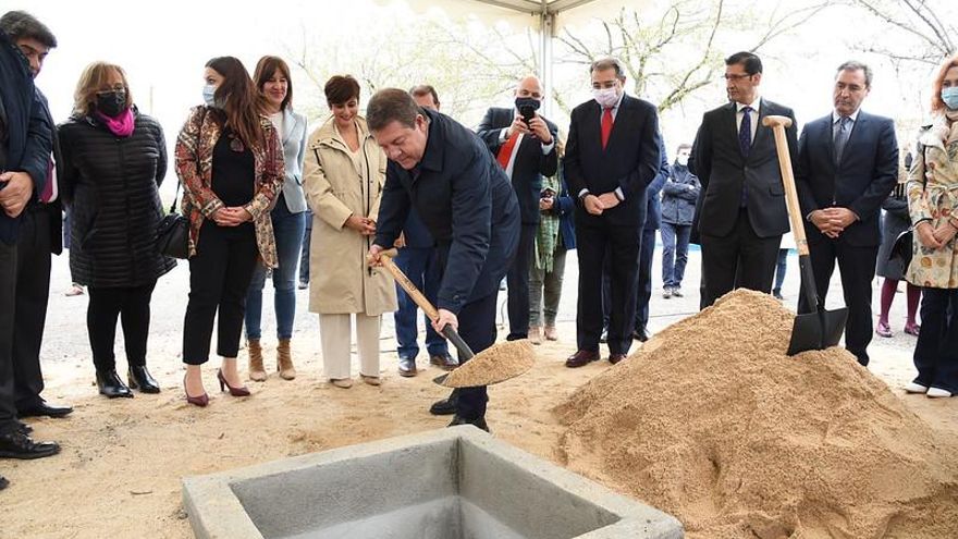 Primera piedra del nuevo hospital de Puertollano