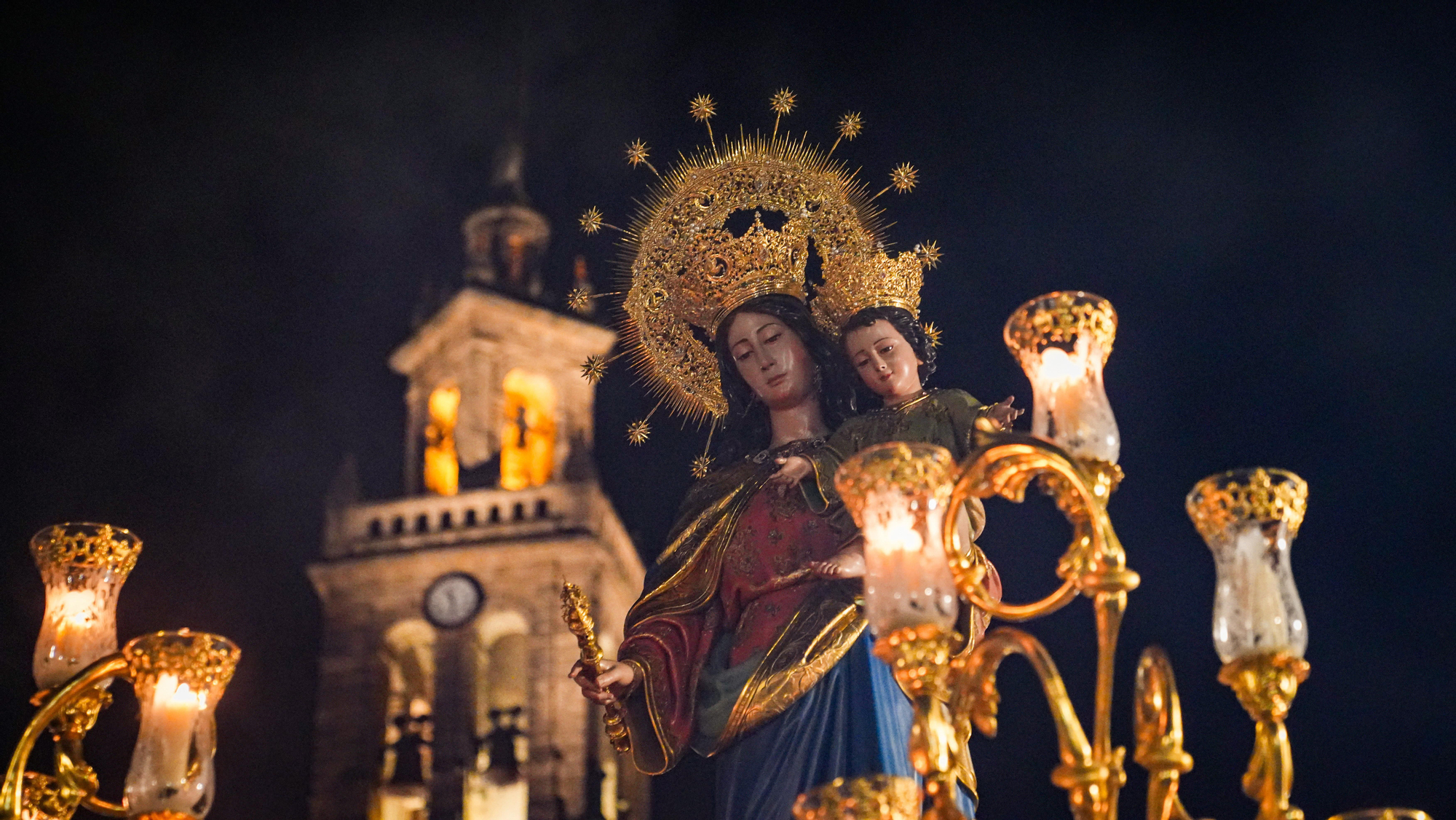 Procesión de la Virgen María Auxiliadora
