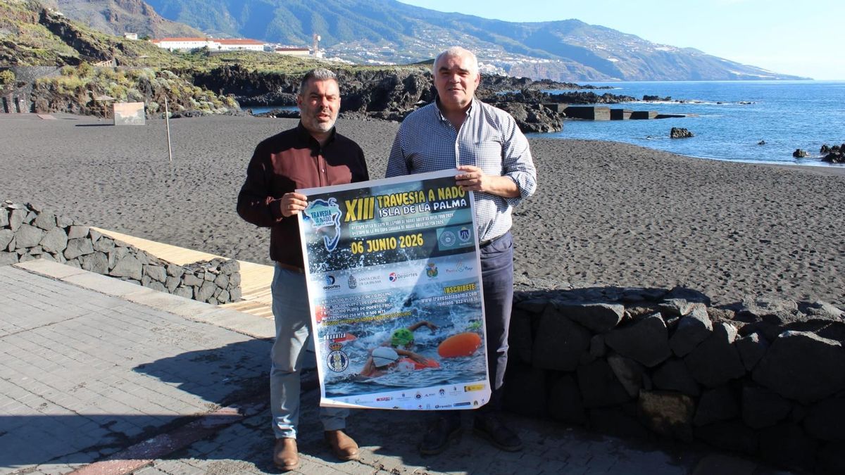 La Palma repite como anfitriona de la Copa de España y de la Copa Canaria de Aguas Abiertas