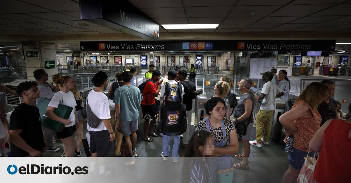 Las incidencias en Rodalies afectaron a 1,1 millones de pasajeros en el primer semestre de 2025