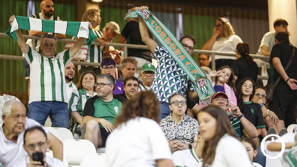 Grada Blanquiverde del Córdoba CF - Málaga CF