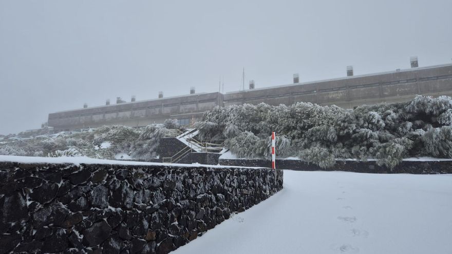 Residencias del IAC en el Observatorio del Roque de Los Muchachos, este jueves