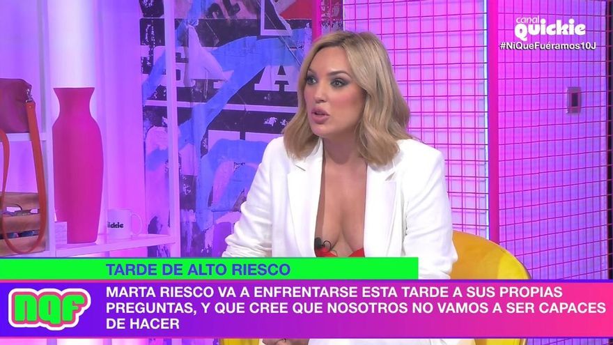 'Ni que fuéramos' volverá a llevar a Marta Riesco, que pidió perdón a Rocío Carrasco: "Te veo aquí trabajando"