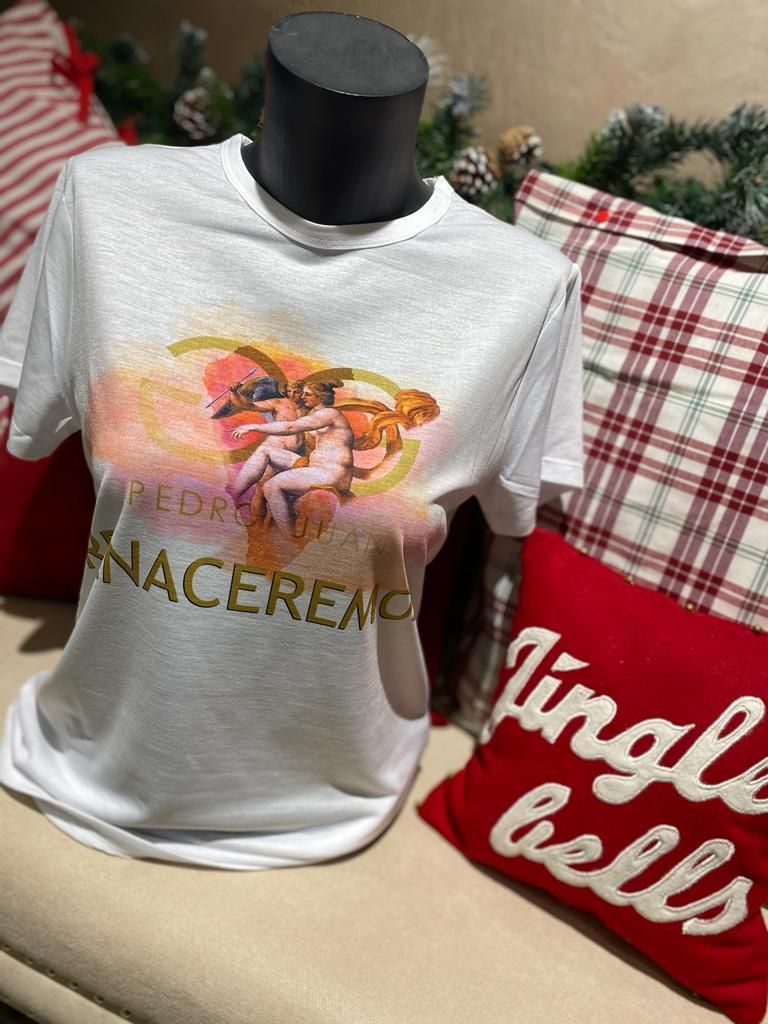 Camiseta con el lema 'Renaceremos.