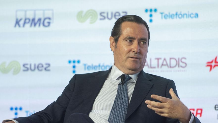 Antonio Garamendi, presidente de la CEOE.