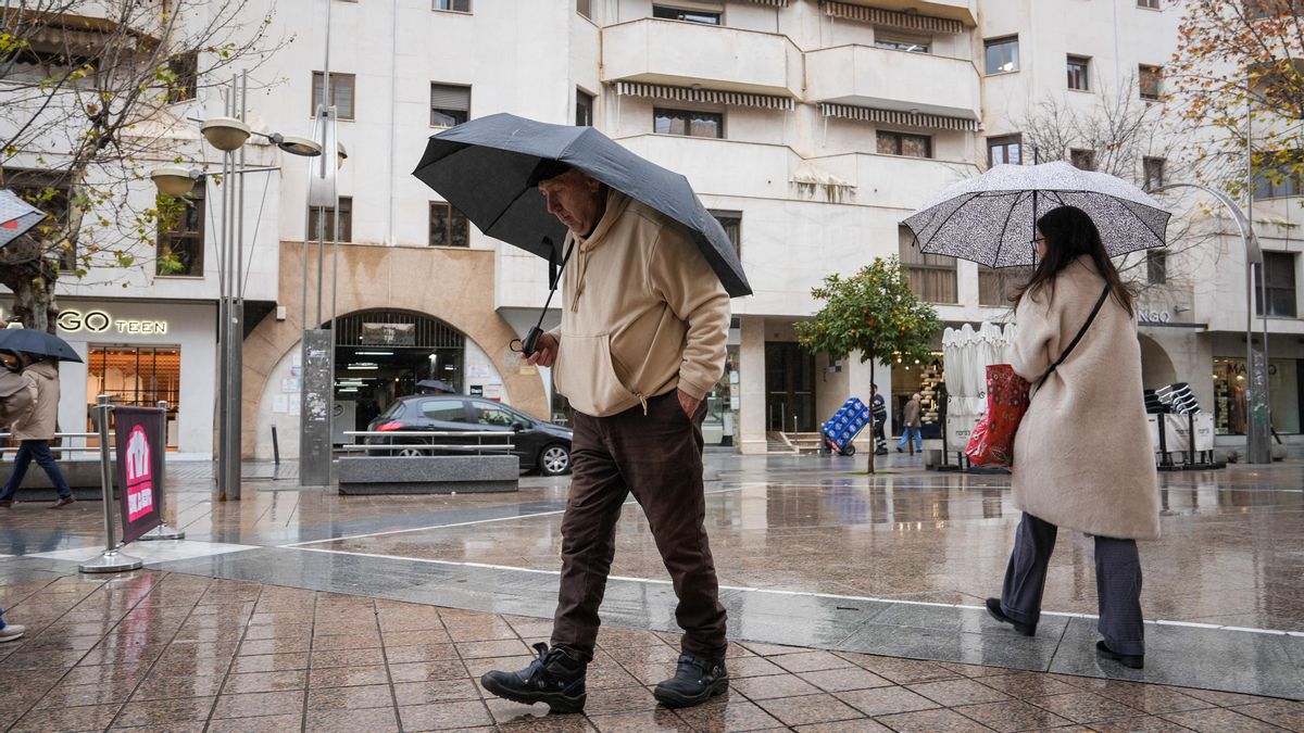 Fuertes temporales atlánticos de viento y lluvia azotarán la provincia de Córdoba durante esta semana