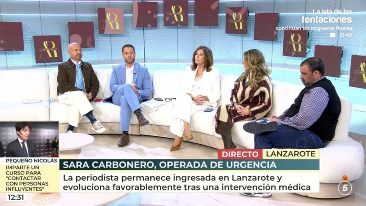 'El programa de Ana Rosa' analiza la evolución de Sara Carbonero