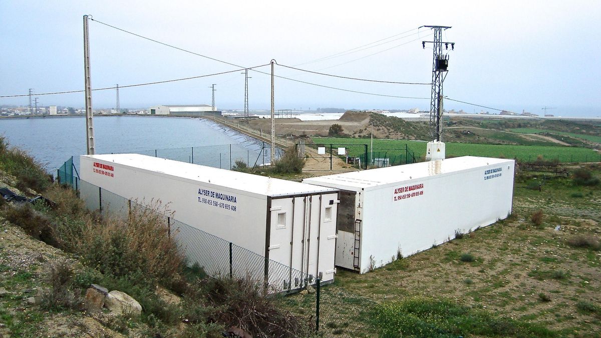 Caseta en la parcela vallada en Palomares
