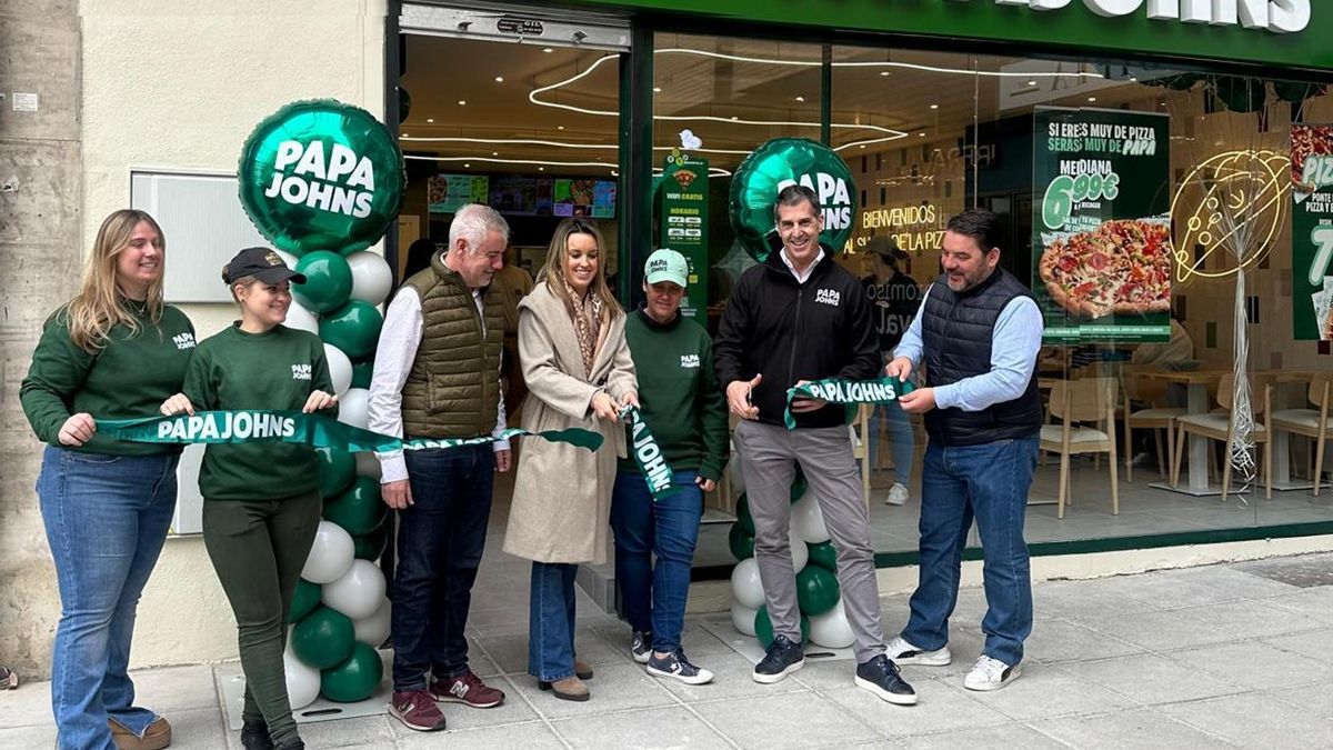 La cadena de pizzerías Papa Johns ya ha abierto en Logroño