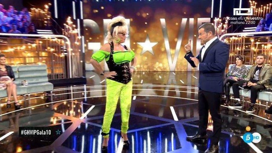 Jorge Javier pide a Aramís que "cruce la pasarela"