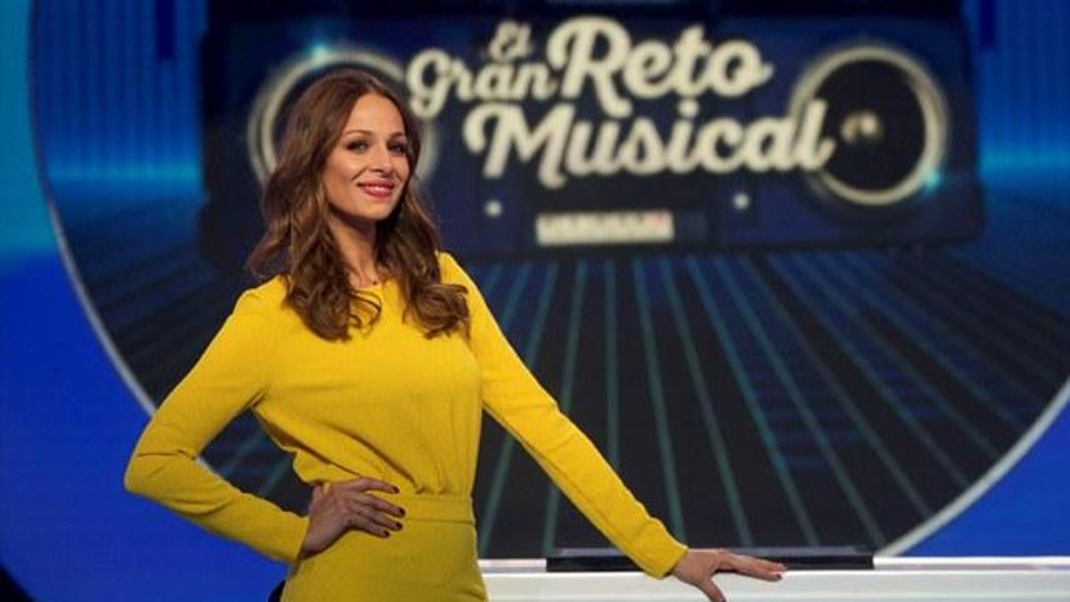 Eva González, a los mandos de 'El gran reto musical' de TVE
