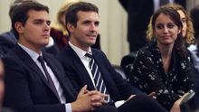 Albert Rivera (izquierda) y Pablo Casado (derecha), en una imagen de archivo