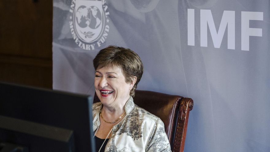 Archivo - La directora gerente del FMI, Kristalina Georgieva.