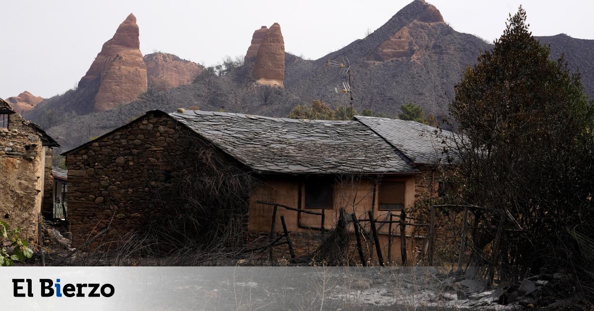 El plan de prevención de incendios de Las Médulas no llegará hasta diciembre, tras arder 2.000 hectáreas protegidas