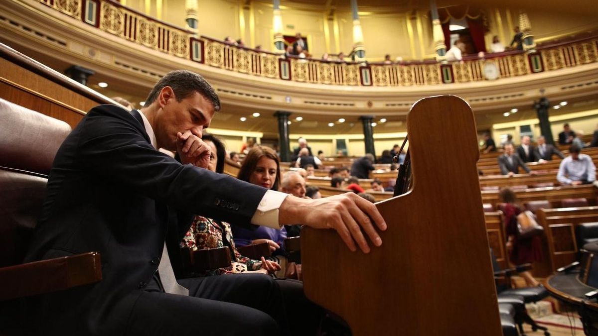 Pedro Sánchez vuelve al Congreso de los Diputados para el debate de la moción de censura.
