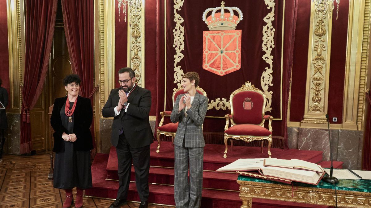 Los nuevos consejeros del Gobierno de Chivite toman posesión: "Saben hacer política para buscar acuerdos"