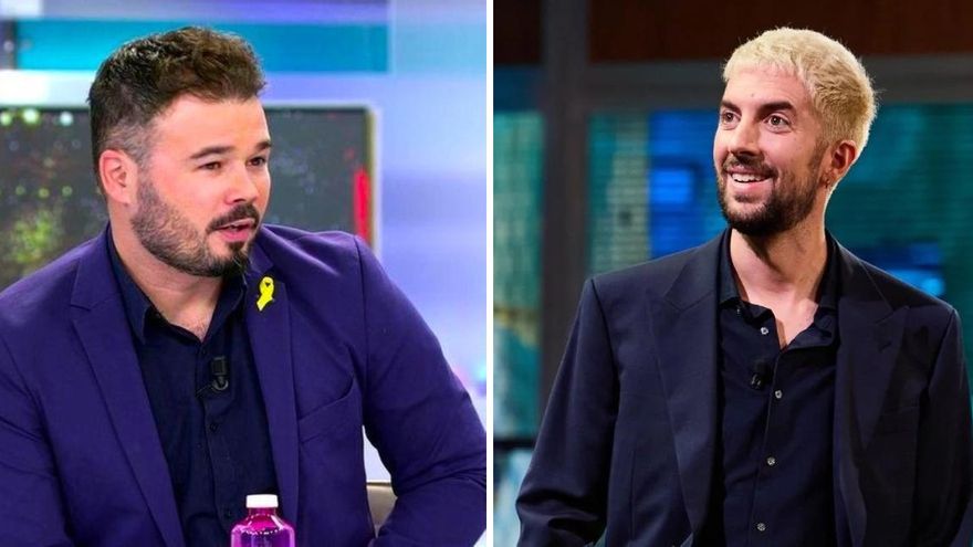 Gabriel Rufián responde a la invitación de David Broncano para acudir a 'La Revuelta' junto a "Rosalía y exs de OT"