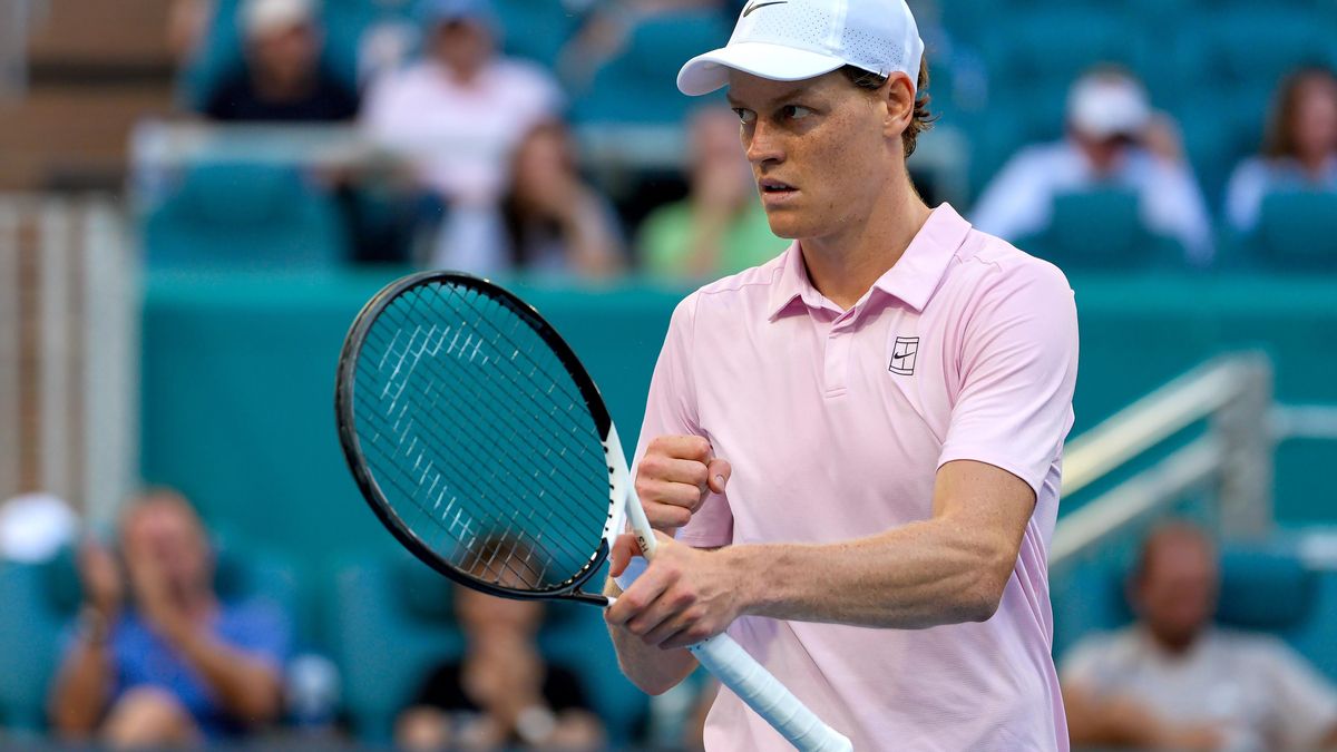 Sinner se pega a Alcaraz: el italiano busca título en Miami y reducir la distancia del número 1