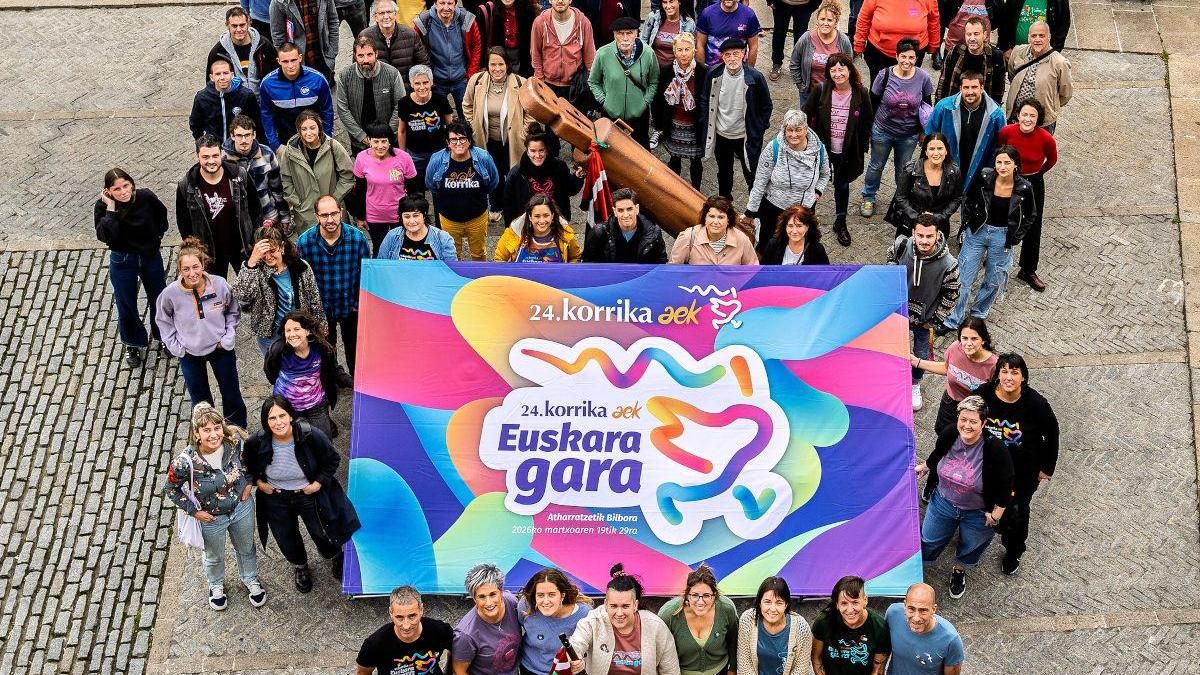 La Korrika llevará al euskera de Atharratze a Bilbao del 19 al 29 de marzo