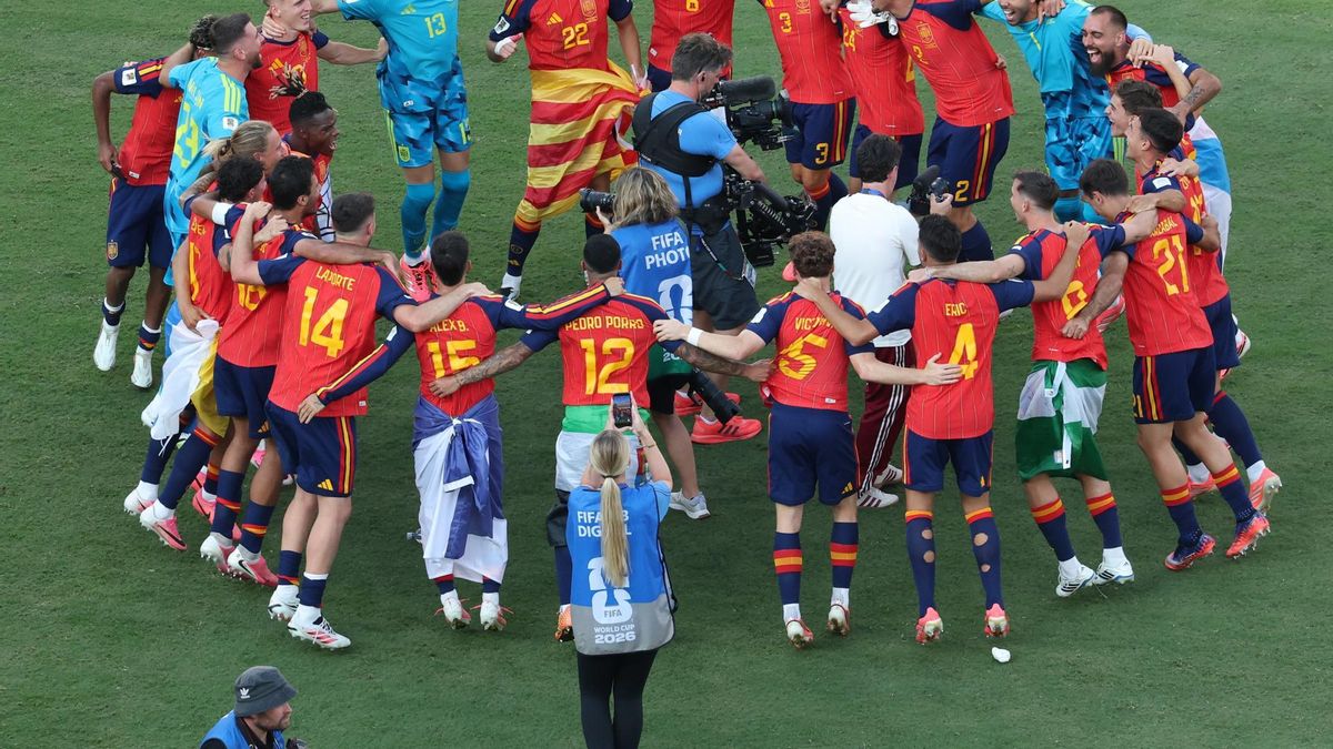 La Selección celebra el Mundial