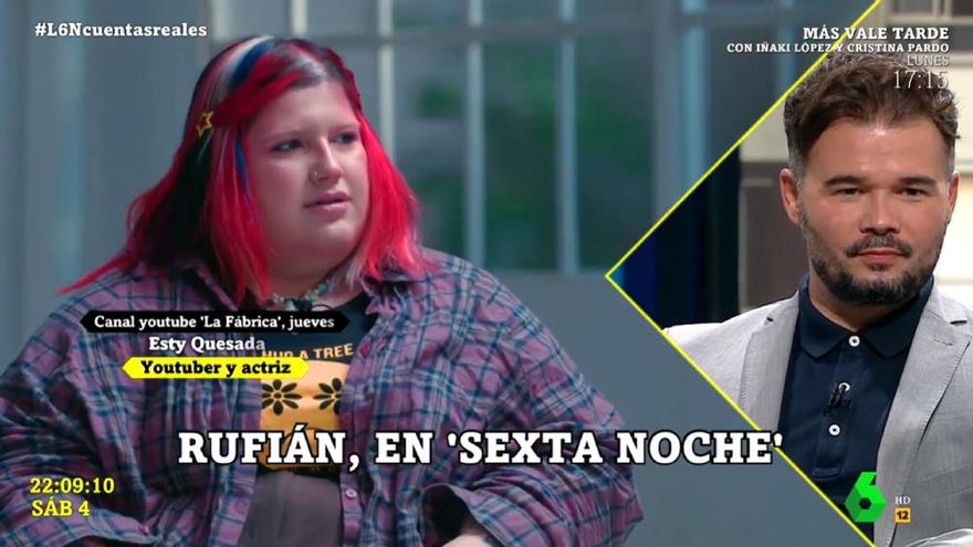 Gabriel Rufián, tras ser acusado por Vox de incitación al odio: "Condeno las palabras de Esty Quesada"