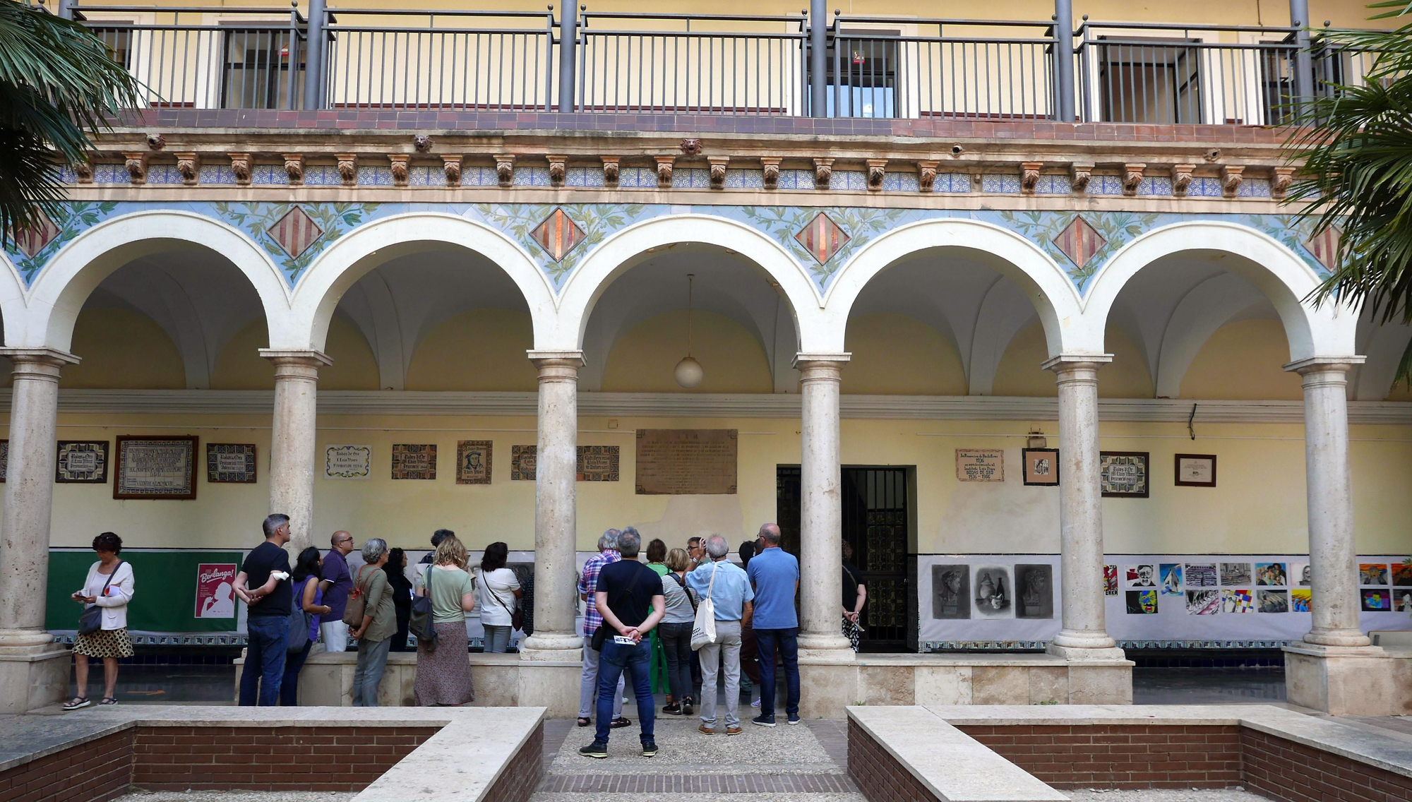 Visita guiada al IES Lluís Vives de València.