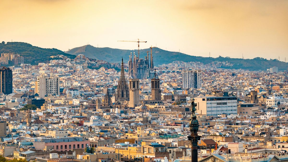 Vista de la ciudad de Barcelona