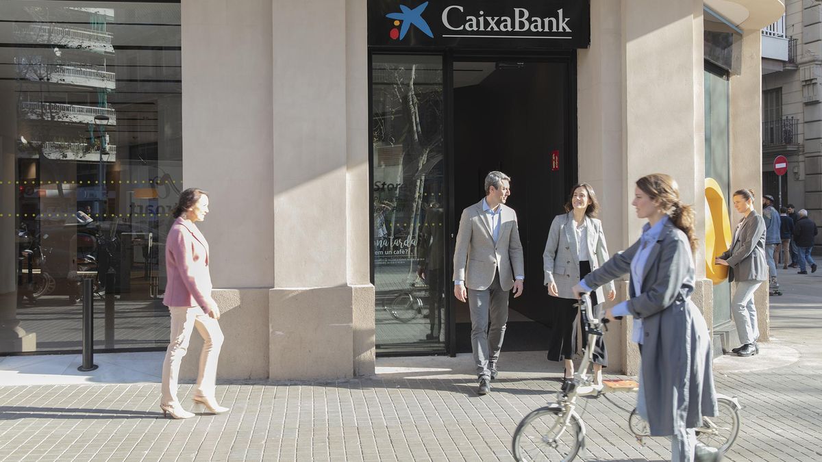 Oficina de CaixaBank.