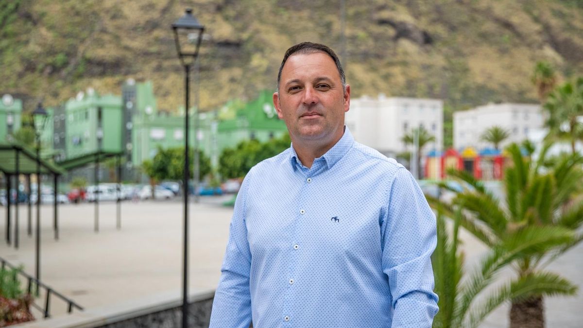 Manuel González, consejero del Grupo Socialista en el Cabildo de La Palma.