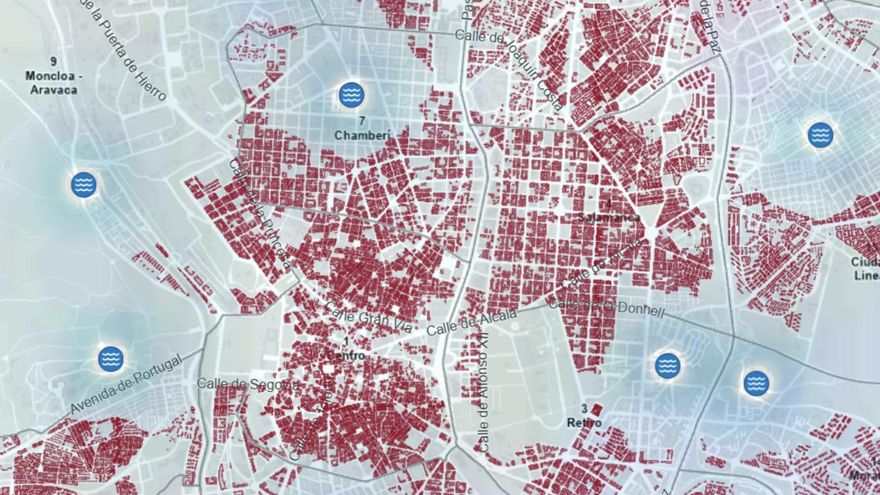 Las zonas de Madrid a las que no llega la ciudad de los 15 minutos