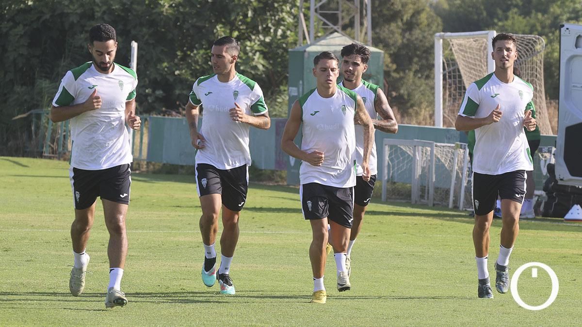 Primer entrenamiento de pretemporada del Córdoba CF