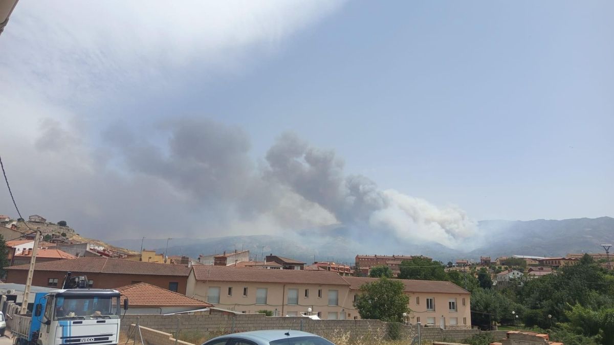 Castilla y León hace frente a una decena de incendios forestales