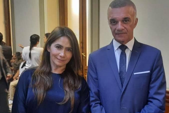 Sonia Rojas Decut y Carlos Arce, los dos senadores misioneros que responden al oficialismo provincial.
