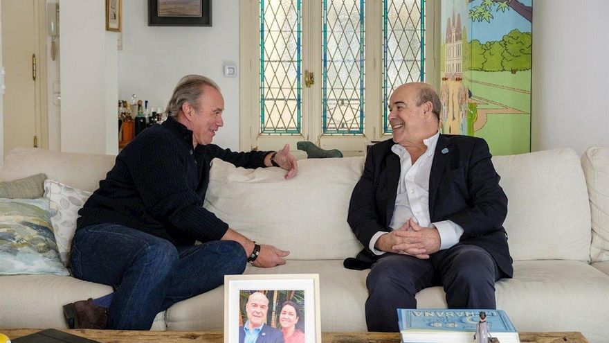 Antonio Resines y Bertín Osborne en 'Mi casa es la tuya'