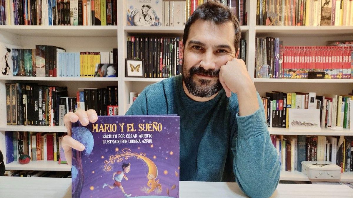 El escritor toledano, César Arroyo, publica su tercer libro infantil: 'Mario y el sueño'