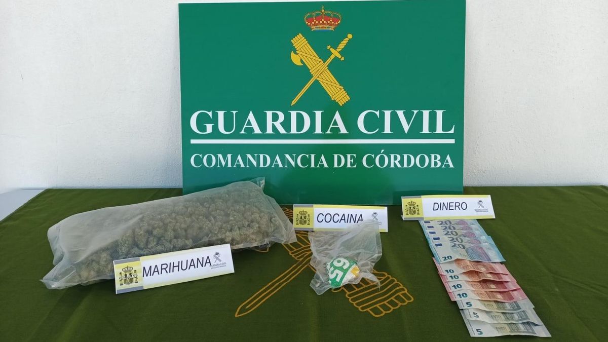 A prisión dos personas a las que la Guardia Civil detuvo con 55 gramos de cocaína