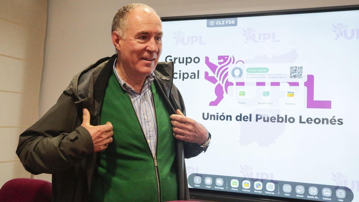Eduardo López Sendino abre la carrera electoral en León: no repetirá como candidato de UPL al Ayutamiento