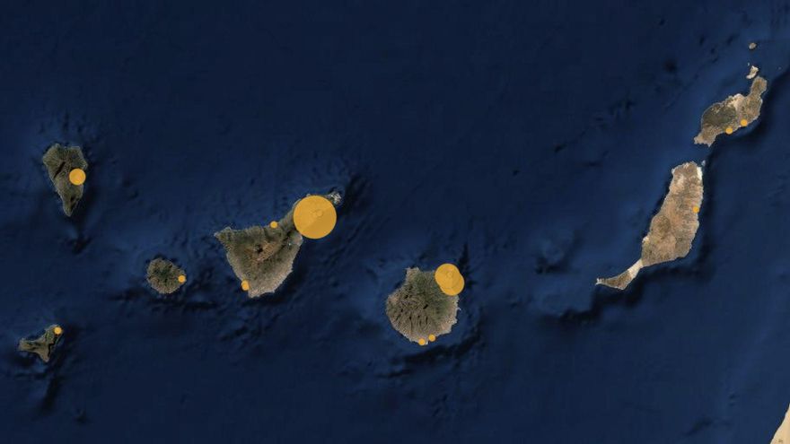 Seis municipios canarios afianzan su puesto en la lista de las 100 grandes ciudades de España con mayor incidencia