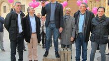 Toni Cantó, en un acto electoral de UPyD en Valencia.
