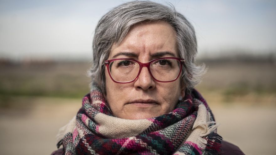 Ana Isabel López, trabajadora de una residencia en Guadalajara. /Olmo Calvo