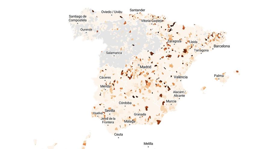 Las grandes ciudades con mejores datos de incidencia están en Tenerife y Asturias, y la peor, en Catalunya